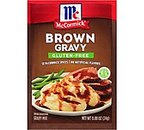 McCormick Gluten Free Brown Gravy Seasoning Mix - 0.88 Oz