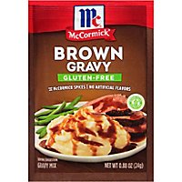 McCormick Gluten Free Brown Gravy Seasoning Mix - 0.88 Oz - Image 1