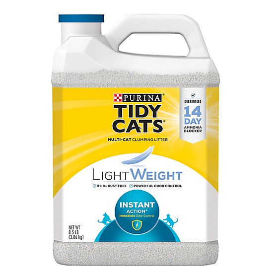 Tidy Cats Cat Litter Clumping LightWeight Instant Action - 8.5 Lb