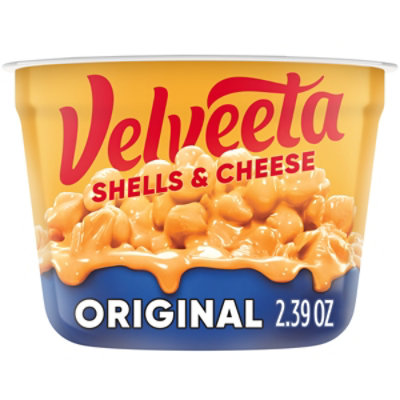 Velveeta Shells & Cheese Original Microwaveable Shell Pasta & Cheese Sauce Cup - 2.39 Oz - Image 1