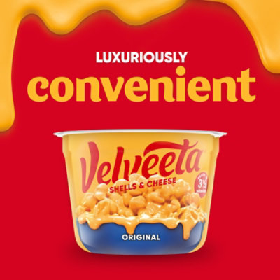 Velveeta Shells & Cheese Original Microwaveable Shell Pasta & Cheese Sauce - 2.39 Oz - Image 5