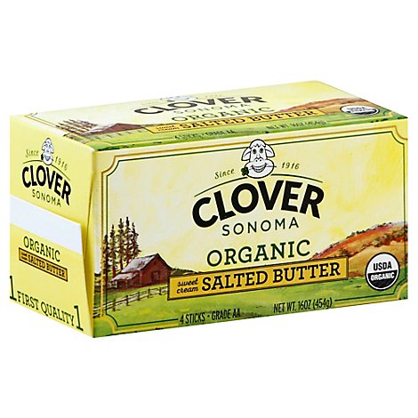 Clover Farms Salted Butter - 1 Lb