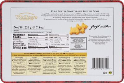 Walkers Shortbread Pure Butter Scottie Dogs - 7.8 Oz - Image 6