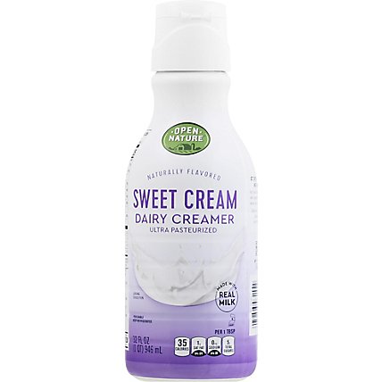 Open Nature Dairy Creamer Sweet Cream - 32 Fl. Oz. - Image 6