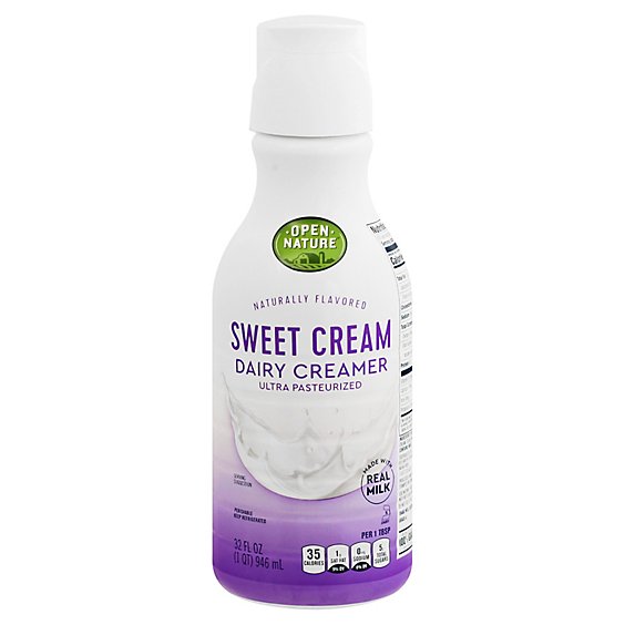 Open Nature Dairy Creamer Sweet Cream - 32 Fl. Oz.