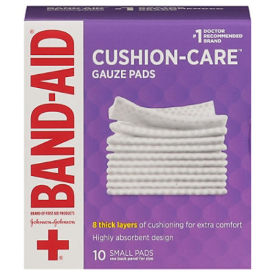 BAND-AID Gauze Pads Small - 10 Count - Image 3