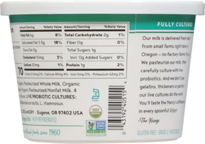 Nancys Organic Sour Cream Cultured - 16 Oz - Image 5