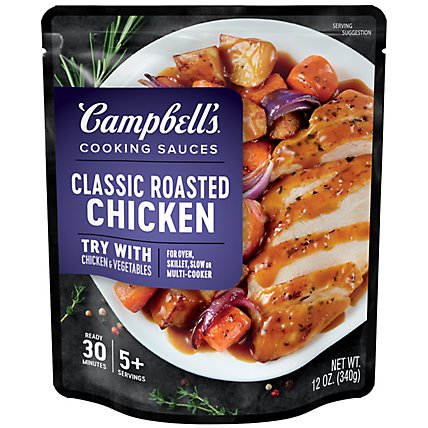 Campbells Sauces Oven Classic Roasted Chicken Pouch - 12 Oz - Image 2