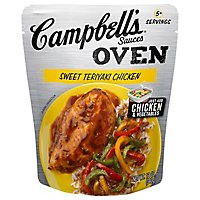 Campbells Sauces Oven Sweet Teriyaki Chicken Pouch - 12 Oz - Image 1