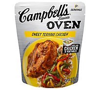 Campbells Sauces Oven Sweet Teriyaki Chicken Pouch - 12 Oz