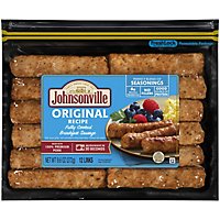 Johnsonville Breakfast Sausage Links Original Recipe Fully Cooked 12 Links - 9.6 Oz - Image 2