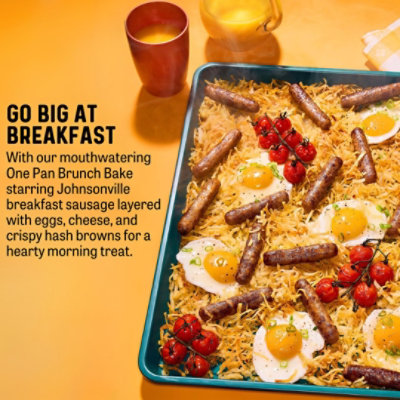 Johnsonville Breakfast Sausage Links Original Recipe Fully Cooked 12 Links - 9.6 Oz - Image 2
