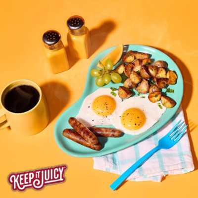 Johnsonville Breakfast Sausage Links Original Recipe Fully Cooked 12 Links - 9.6 Oz - Image 3