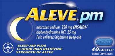 Aleve PM Naproxen Sodium Caplets - 40 Count - Image 2