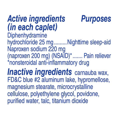 Aleve PM Naproxen Sodium Caplets - 40 Count - Image 4
