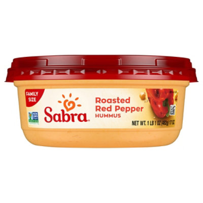 Sabra Roasted Red Pepper Hummus Family Size - 17 Oz. - Image 3