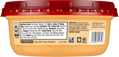 Sabra Roasted Red Pepper Hummus Family Size - 17 Oz. - Image 6