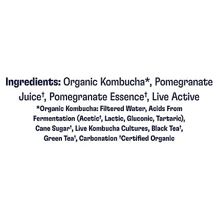 Health-Ade Kombucha Pomegranate - 16 Fl. Oz. - Image 5