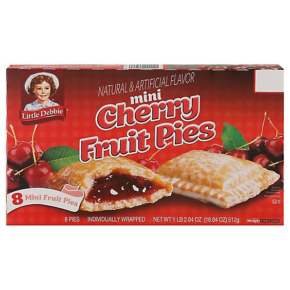 Little Debbie Fruit Pies Cherry - 17.19 Oz