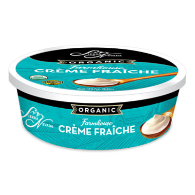 Sierra Nevada Organic Gluten Free Farmhouse Creme Fraiche Cream - 8 Oz