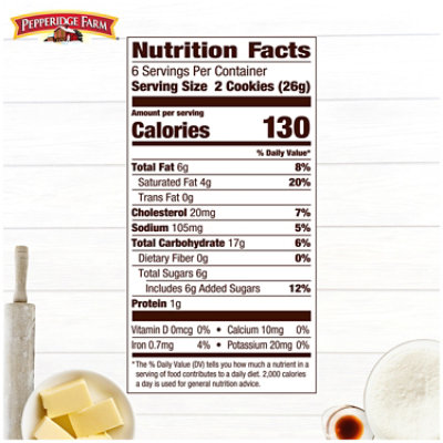 Pepperidge Farm Dublin Shortbread Cookies - 5.5 Oz - Image 4