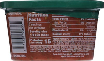 San Juan Salsa Traditional - 14 Oz - Image 5