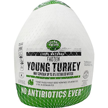 Open Nature Whole Turkey Frozen - Weight Between 16-20 Lb - Image 1