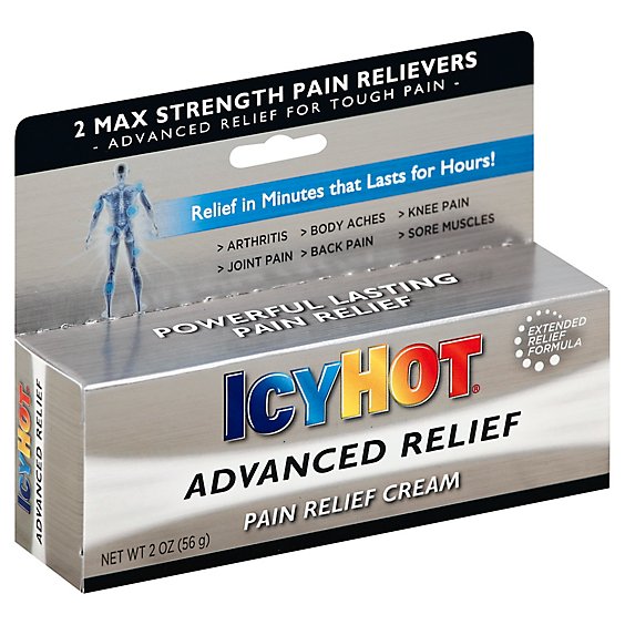 Icy Hot Cream Pain Relief Advanced Relief - 2 Oz