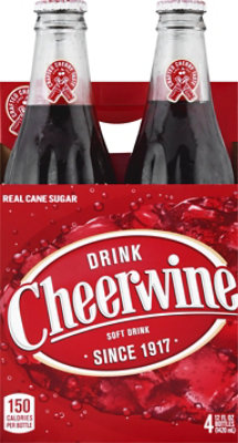 Cheerwine Legend Soft Drink - 4-12 Fl. Oz. - Image 2