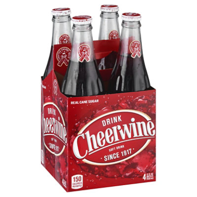 Cheerwine Legend Soft Drink - 4-12 Fl. Oz. - Image 1