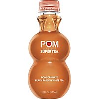 POM Wonderful Pomegranate Peach Passion White Tea Antioxidant Super Tea - 12 Fl. Oz. - Image 2