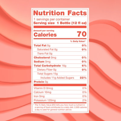 POM Wonderful Pomegranate Peach Passion White Tea Antioxidant Super Tea - 12 Fl. Oz. - Image 4