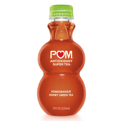 POM Wonderful Pomegranate Honey Green Tea Antioxidant Super Tea - 12 Fl. Oz.