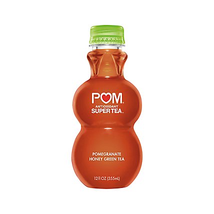 POM Wonderful Pomegranate Honey Green Tea Antioxidant Super Tea - 12 Fl. Oz. - Image 3