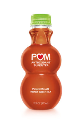 POM Wonderful Pomegranate Honey Green Tea Antioxidant Super Tea - 12 Fl. Oz. - Image 2