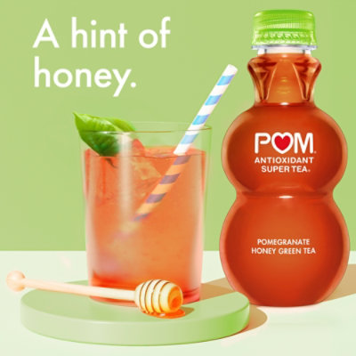 POM Wonderful Pomegranate Honey Green Tea Antioxidant Super Tea - 12 Fl. Oz. - Image 5