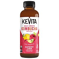 KeVita Kombucha Master Brew Raspberry Lemon - 15.2 Fl. Oz. - Image 3