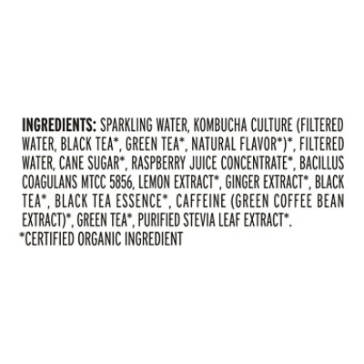 KeVita Kombucha Master Brew Raspberry Lemon - 15.2 Fl. Oz. - Image 4