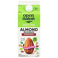 Open Nature Almond Milk Original Unsweetened Half Gallon - 64 Fl. Oz. - Image 3