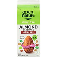 Open Nature Almond Milk Original Unsweetened Half Gallon - 64 Fl. Oz. - Image 7