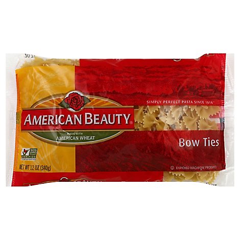 American Beauty Pasta Bow Ties - 12 Oz