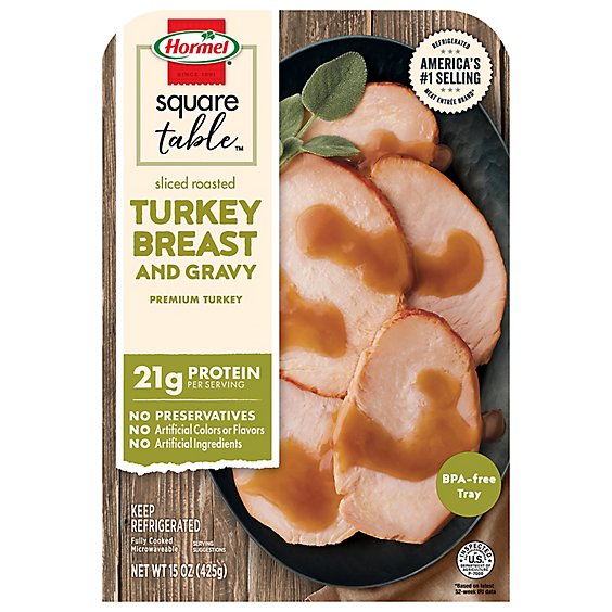 Hormel Turkey Breast & Gravy Roasted Sliced - 15 Oz