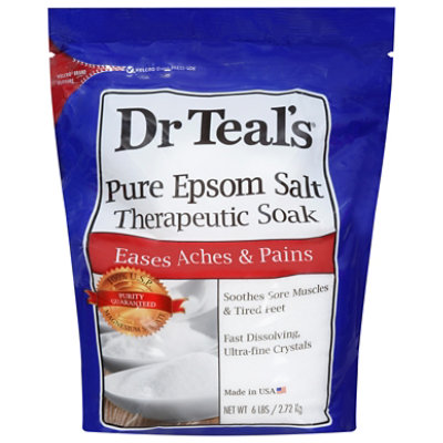 Dr Teals Soaking Solution Epsom Salt Pure Magnesium Sulfate U.S.P - 6 Lb - Image 3