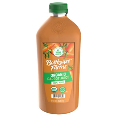 Bolthouse Farms Carrot 100% Juice Organic - 52 Fl. Oz. - Image 3