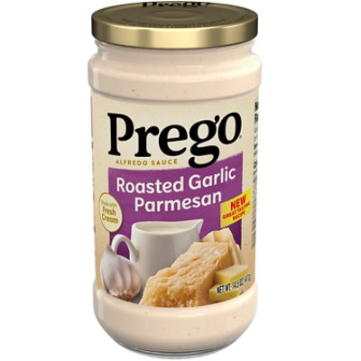 Prego Alfredo Sauce Roasted Garlic Parmesan - 14.5 Oz