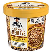 Real Medleys Oatmeal+ Super Grains Banana Walnut Flavor - 2.46 Oz - Image 3