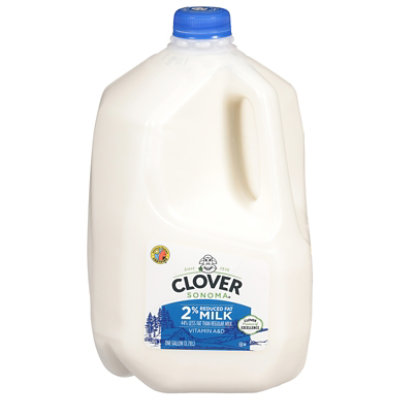 Clover Stornetta Milk Reduced Fat 2% - 1 Gallon