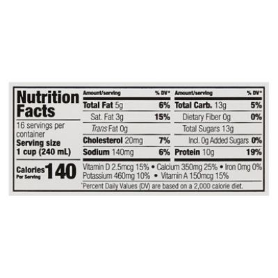 Clover Stornetta Milk Reduced Fat 2% - 1 Gallon - Image 3