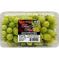 Grapes Green Organic Prepacked - 2 Lb - Image 2
