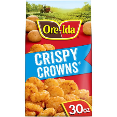 Ore-Ida Golden Crispy Crowns Seasoned Shredded Frozen Potatoes Bag - 30 Oz - Image 1